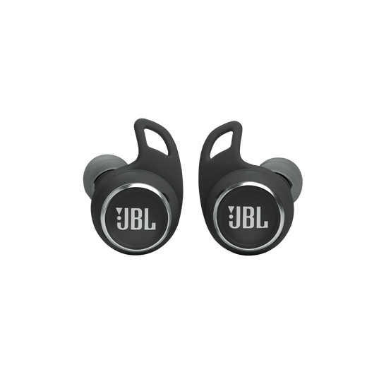 JBL Reflect Aero TWS - Black - True wireless Noise Cancelling active earbuds - Front